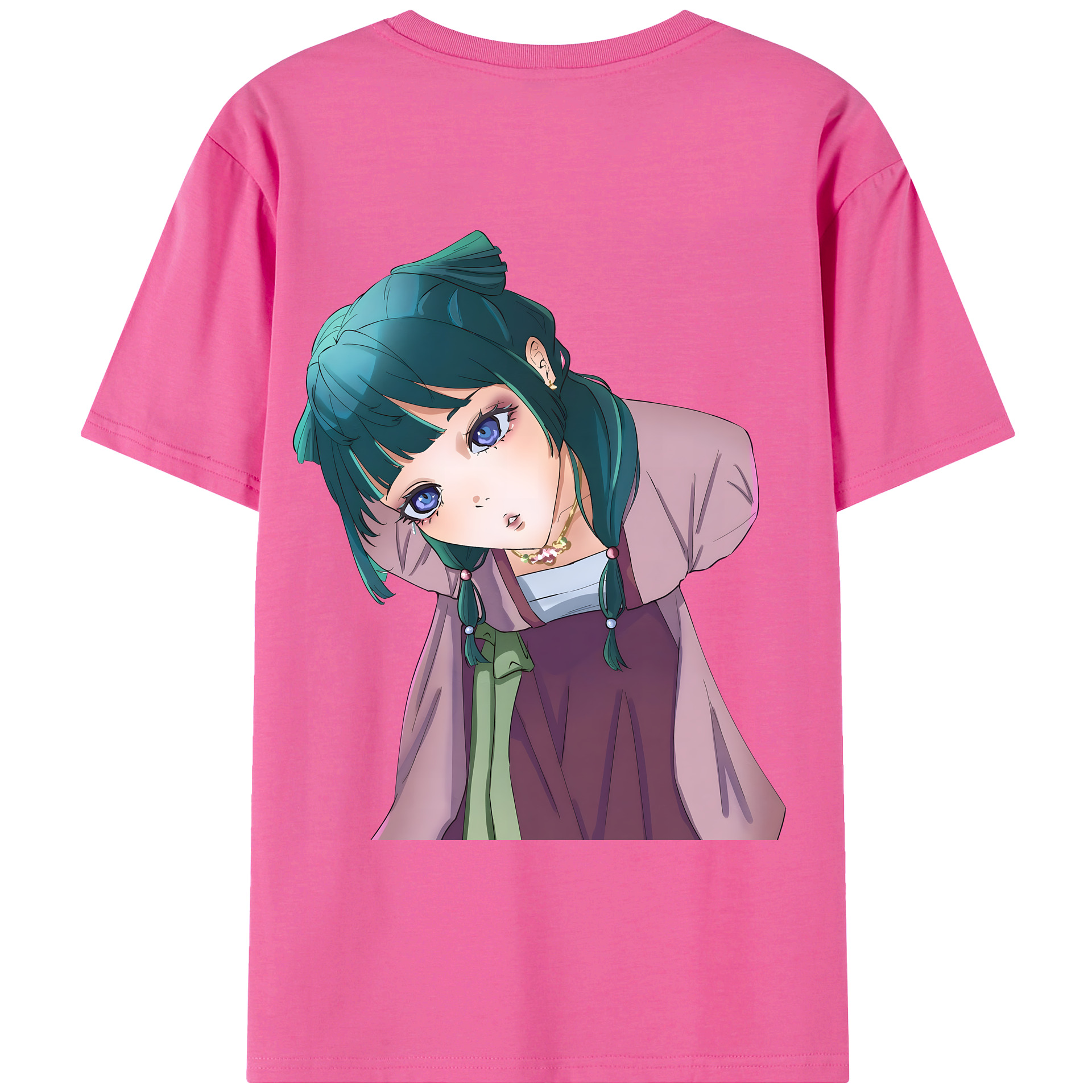 （画像用） 薬屋のひとりごと The Apothecary Diaries レディース半袖Tシャツ(バックプリント)